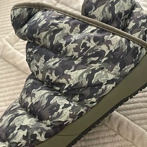 North Face thermo camouflage boots boys